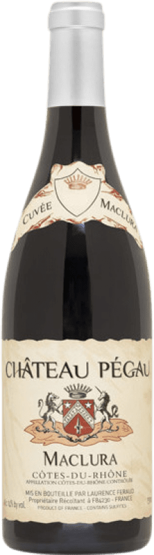 13,95 € Kostenloser Versand | Rotwein Pégau Château Pégau Cuvée Maclura A.O.C. Côtes du Rhône Rhône Frankreich Flasche 75 cl