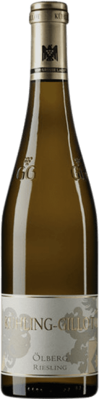 89,95 € Envío gratis | Vino blanco Kühling-Gillot Ölberg V.D.P. Grosses Gewächs GG Rheinhessen Alemania Riesling Botella 75 cl