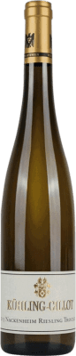 35,95 € Envío gratis | Vino blanco Kühling-Gillot Nackenheim Seco Q.b.A. Rheinhessen Rheinhessen Alemania Riesling Botella 75 cl