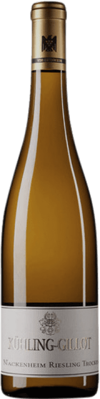 34,95 € Бесплатная доставка | Белое вино Kühling-Gillot Nackenheim Trocken Q.b.A. Rheinhessen Rheinhessen Германия Riesling бутылка 75 cl