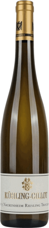 42,95 € Kostenloser Versand | Weißwein Kühling-Gillot Nackenheim Trocken Q.b.A. Rheinhessen Rheinhessen Deutschland Riesling Eco — Biologisch 75 cl