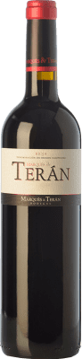 9,95 € Бесплатная доставка | Красное вино Marqués de Terán Crianza — Крианса D.O.Ca. Rioja Ла-Риоха Испания Tempranillo — Темпранильо, Mazuelo — Масуэло Бутылка 75 cl
