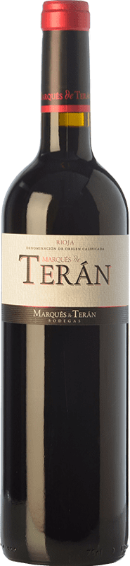 9,95 € Spedizione Gratuita | Vino rosso Marqués de Terán Crianza D.O.Ca. Rioja La Rioja Spagna Tempranillo, Mazuelo Bottiglia 75 cl