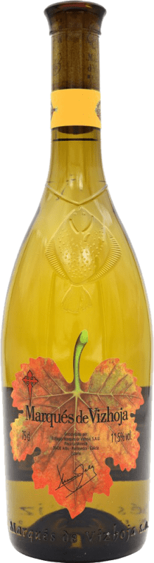 7,95 € Spedizione Gratuita | Vino bianco Marqués de Vizhoja Giovane Spagna Bottiglia 75 cl