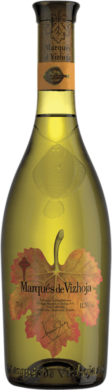 7,95 € Envio grátis | Vinho branco Marqués de Vizhoja Jovem Espanha Garrafa 75 cl