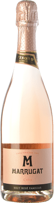 13,95 € Kostenloser Versand | Rosé Sekt Marrugat Rosé Familiar Brut Reserve D.O. Cava Katalonien Spanien Grenache Flasche 75 cl
