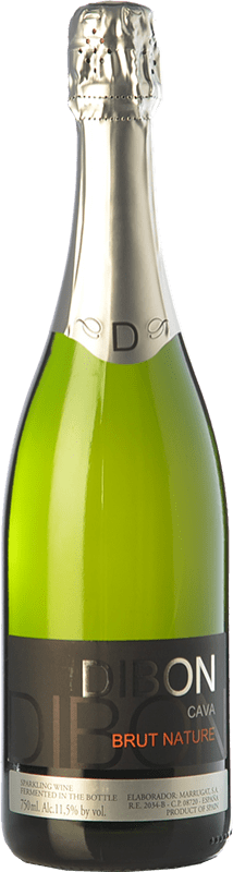 9,95 € Envio grátis | Espumante branco Marrugat Dibon Brut Nature D.O. Cava Catalunha Espanha Macabeo, Xarel·lo, Parellada Garrafa 75 cl