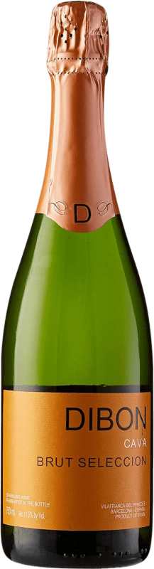 13,95 € 送料無料 | 白のスパークリングワイン Marrugat Dibon Brut — ブリュット セレクション D.O. Cava カタロニア スペイン Macabeo — マカベオ, Xarel·lo — チャレッロ, Parellada — パレリャーダ 75 cl