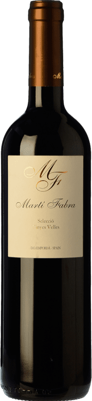 14,95 € Free Shipping | Red wine Martí Fabra Vinyes Velles Joven D.O. Empordà Catalonia Spain Tempranillo, Syrah, Grenache, Cabernet Sauvignon, Carignan Bottle 75 cl