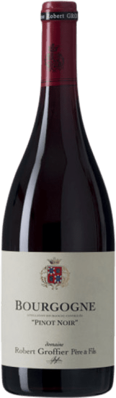49,95 € Envio grátis | Vinho tinto Robert Groffier Rouge A.O.C. Bourgogne Borgonha França Pinot Preto Garrafa 75 cl