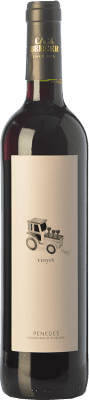 7,95 € Бесплатная доставка | Красное вино Martí Serdà Vinyet Negre Молодой D.O. Penedès Каталония Испания Grenache, Cabernet Sauvignon бутылка 75 cl