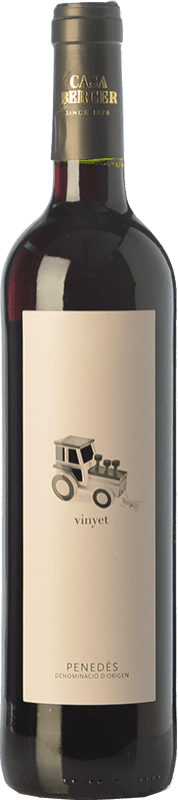 5,95 € Spedizione Gratuita | Vino Rosso Martí Serdà Vinyet Giovane D.O. Penedès Catalogna Spagna Garnacha — Grenache, Cabernet Sauvignon Bottiglia 75 cl