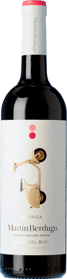 11,95 € 免费送货 | 红酒 Martín Berdugo Barrica 年轻的 D.O. Ribera del Duero 卡斯蒂利亚莱昂 西班牙 Tempranillo 瓶子 75 cl