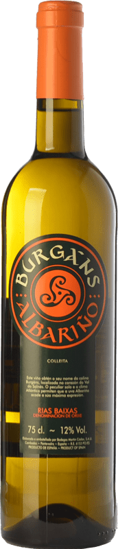 18,95 € Бесплатная доставка | Белое вино Martín Códax Burgáns D.O. Rías Baixas Галисия Испания Albariño — Альбариньо 75 cl