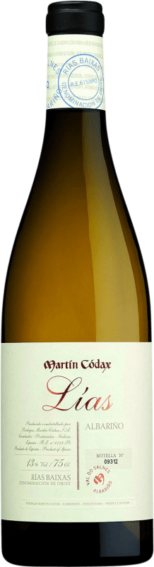 24,95 € Envoi gratuit | Vin blanc Martín Códax Lías D.O. Rías Baixas Galice Espagne Albariño Bouteille 75 cl