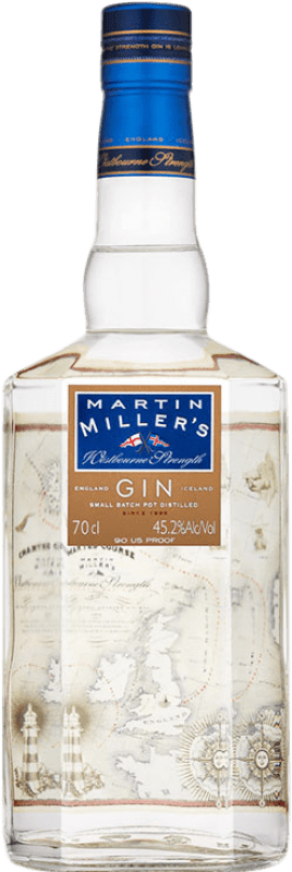 48,95 € Kostenloser Versand | Genever Gin Martin Miller's Westbourne Großbritannien 70 cl