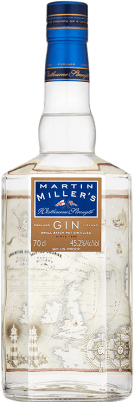 45,95 € Kostenloser Versand | Gin Martin Miller's Westbourne Großbritannien Flasche 70 cl