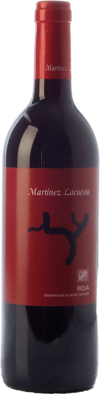 6,95 € Spedizione Gratuita | Vino rosso Martínez Lacuesta Cosecha Giovane D.O.Ca. Rioja La Rioja Spagna Tempranillo, Graciano, Mazuelo Bottiglia 75 cl