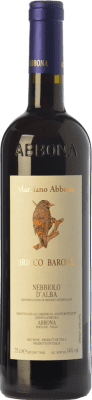 19,95 € Kostenloser Versand | Rotwein Abbona Bricco Barone D.O.C. Nebbiolo d'Alba Piemont Italien Nebbiolo Flasche 75 cl