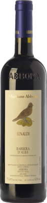 19,95 € Бесплатная доставка | Красное вино Abbona Rinaldi D.O.C. Barbera d'Alba Пьемонте Италия Barbera бутылка 75 cl