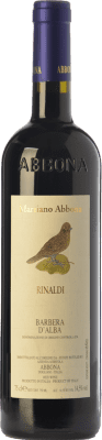 18,95 € Kostenloser Versand | Rotwein Abbona Rinaldi D.O.C. Barbera d'Alba Piemont Italien Barbera Flasche 75 cl