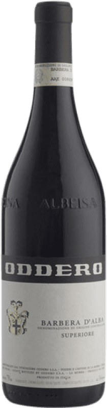 24,95 € Envio grátis | Vinho tinto Oddero Superiore D.O.C. Barbera d'Alba Piemonte Itália Barbera Garrafa 75 cl