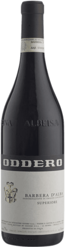 42,95 € Envío gratis | Vino Tinto Oddero Superiore — Superior D.O.C. Barbera d'Alba Piemonte Italia Barbera Botella 75 cl