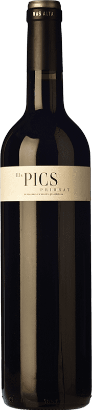 25,95 € Envoi gratuit | Vin Rouge Mas Alta Els Pics Crianza D.O.Ca. Priorat Catalogne Espagne Syrah, Garnacha — Grenache, Cabernet Sauvignon, Cariñena — Carignan Bouteille 75 cl