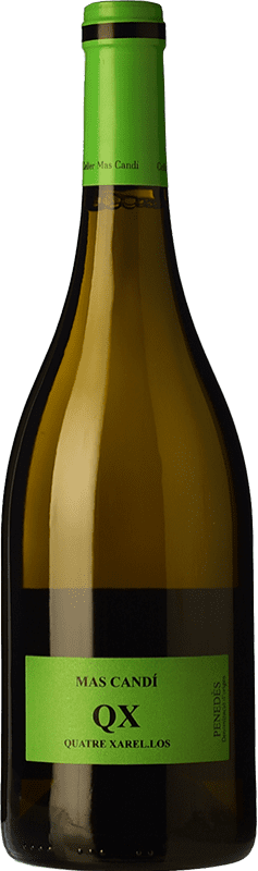 15,95 € Free Shipping | White wine Mas Candí QX Quatre Xarel·los Aged D.O. Penedès Catalonia Spain Xarel·lo Bottle 75 cl