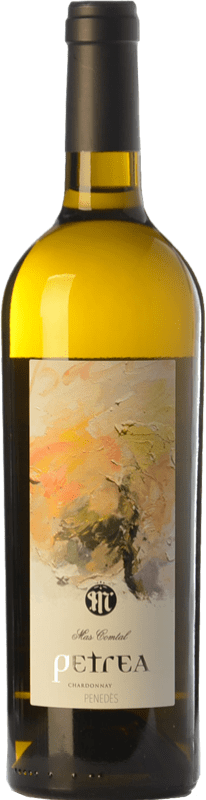 23,95 € Free Shipping | White wine Mas Comtal Petrea Aged D.O. Penedès Catalonia Spain Chardonnay Bottle 75 cl