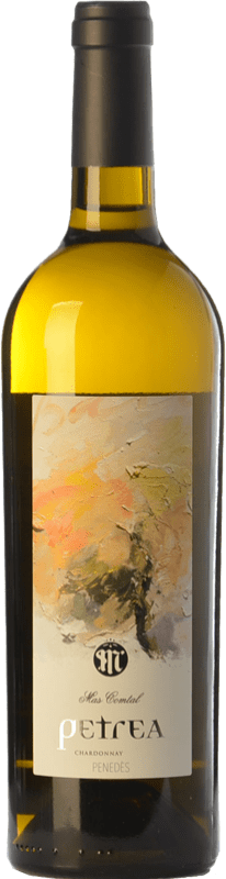 23,95 € Free Shipping | White wine Mas Comtal Petrea Crianza D.O. Penedès Catalonia Spain Chardonnay Bottle 75 cl
