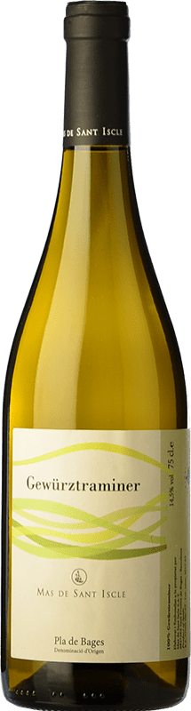 10,95 € Envoi gratuit | Vin Blanc Mas de Sant Iscle D.O. Pla de Bages Catalogne Espagne Gewürztraminer 75 cl