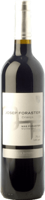 14,95 € Бесплатная доставка | Красное вино Josep Foraster Criança старения D.O. Conca de Barberà Каталония Испания Tempranillo, Syrah, Cabernet Sauvignon бутылка 75 cl