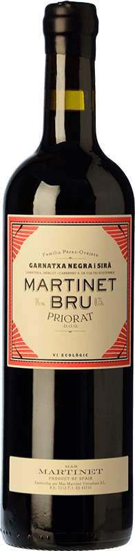 33,95 € Envoi gratuit | Vin Rouge Mas Martinet Bru Crianza D.O.Ca. Priorat Catalogne Espagne Syrah, Garnacha — Grenache Eco — Biologique Bouteille 75 cl