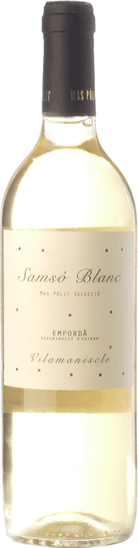 14,95 € Spedizione Gratuita | Vino Bianco Mas Pòlit Samsó D.O. Empordà Catalogna Spagna Cariñena — Carignano 75 cl