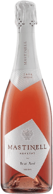 19,95 € Free Shipping | Rosé sparkling MasTinell Rosé Brut Reserve D.O. Cava Catalonia Spain Trepat Bottle 75 cl