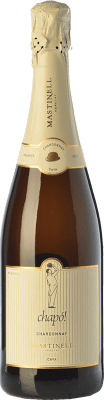 18,95 € 免费送货 | 白起泡酒 MasTinell Chapó D.O. Cava 加泰罗尼亚 西班牙 Chardonnay 瓶子 75 cl