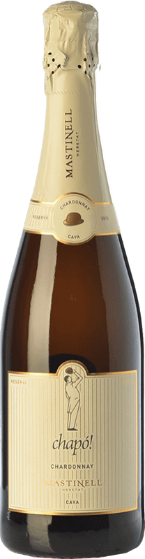 18,95 € Spedizione Gratuita | Spumante bianco MasTinell Chapó D.O. Cava Catalogna Spagna Chardonnay Bottiglia 75 cl