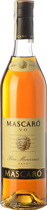 18,95 € Envio grátis | Brandy Conhaque Mascaró Very Old VO Reserva D.O. Penedès Catalunha Espanha Garrafa 70 cl