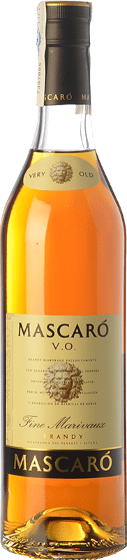 19,95 € 免费送货 | 白兰地 Mascaró VO Very Old — 非常陈年, 珍藏 D.O. Penedès 加泰罗尼亚 西班牙 70 cl