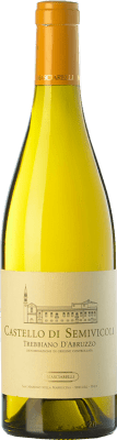 32,95 € Envio grátis | Vinho branco Masciarelli Castello di Semivicoli D.O.C. Trebbiano d'Abruzzo Abruzzo Itália Trebbiano Garrafa 75 cl