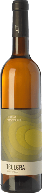 8,95 € 送料無料 | 白ワイン Mascorrubí Teulera Blanc D.O. Catalunya カタロニア スペイン Parellada ボトル 75 cl