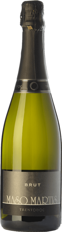 26,95 € Envoi gratuit | Vin Mousseux Blanc Maso Martis Brut D.O.C. Trento Trentin Italie Pinot Noir, Chardonnay Eco — Biologique Bouteille 75 cl