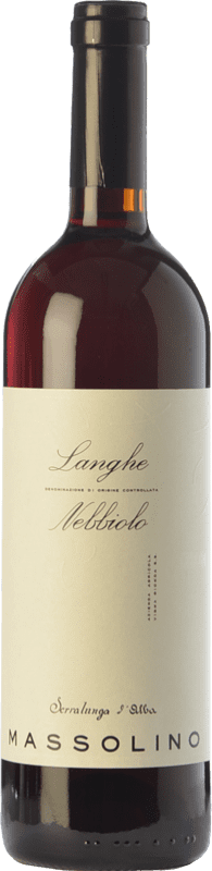 21,95 € Spedizione Gratuita | Vino Rosso Massolino D.O.C. Langhe Piemonte Italia Nebbiolo 75 cl
