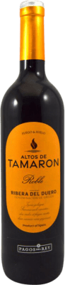 7,95 € 免费送货 | 红酒 Pagos del Rey Altos de Tamarón 橡木 D.O. Ribera del Duero 卡斯蒂利亚莱昂 西班牙 Tempranillo 瓶子 75 cl