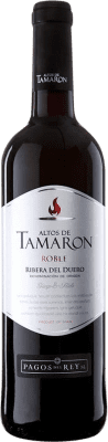 8,95 € Envío gratis | Vino tinto Pagos del Rey Altos de Tamarón Roble D.O. Ribera del Duero Castilla y León España Tempranillo Botella 75 cl