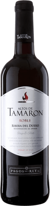 8,95 € Бесплатная доставка | Красное вино Pagos del Rey Altos de Tamarón Дуб D.O. Ribera del Duero Кастилия-Леон Испания Tempranillo бутылка 75 cl