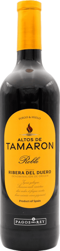 8,95 € Бесплатная доставка | Красное вино Pagos del Rey Altos de Tamarón Дуб D.O. Ribera del Duero Кастилия-Леон Испания Tempranillo бутылка 75 cl