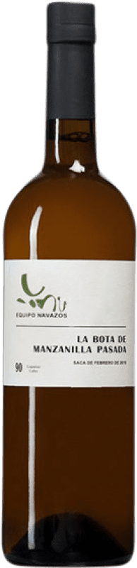 63,95 € 免费送货 | 强化酒 Equipo Navazos La Bota Nº 90 Capataz Cabo Manzanilla Pasada D.O. Manzanilla-Sanlúcar de Barrameda 安达卢西亚 西班牙 Palomino Fino 瓶子 75 cl