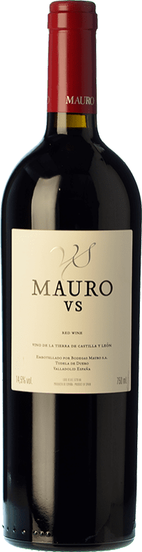 79,95 € 免费送货 | 红酒 Mauro VS Vendimia Seleccionada 预订 I.G.P. Vino de la Tierra de Castilla y León 卡斯蒂利亚莱昂 西班牙 Tempranillo 瓶子 75 cl